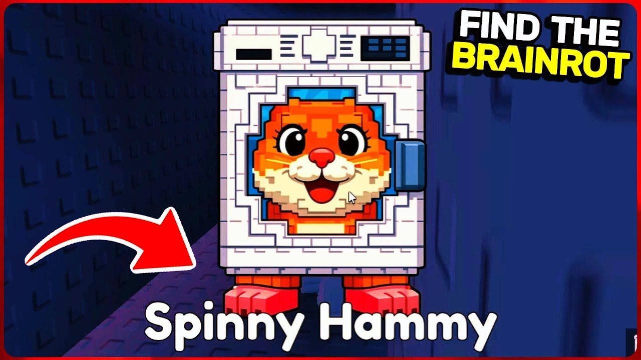 Как получить Spinny Hammy в Find the Brainrot (Roblox)