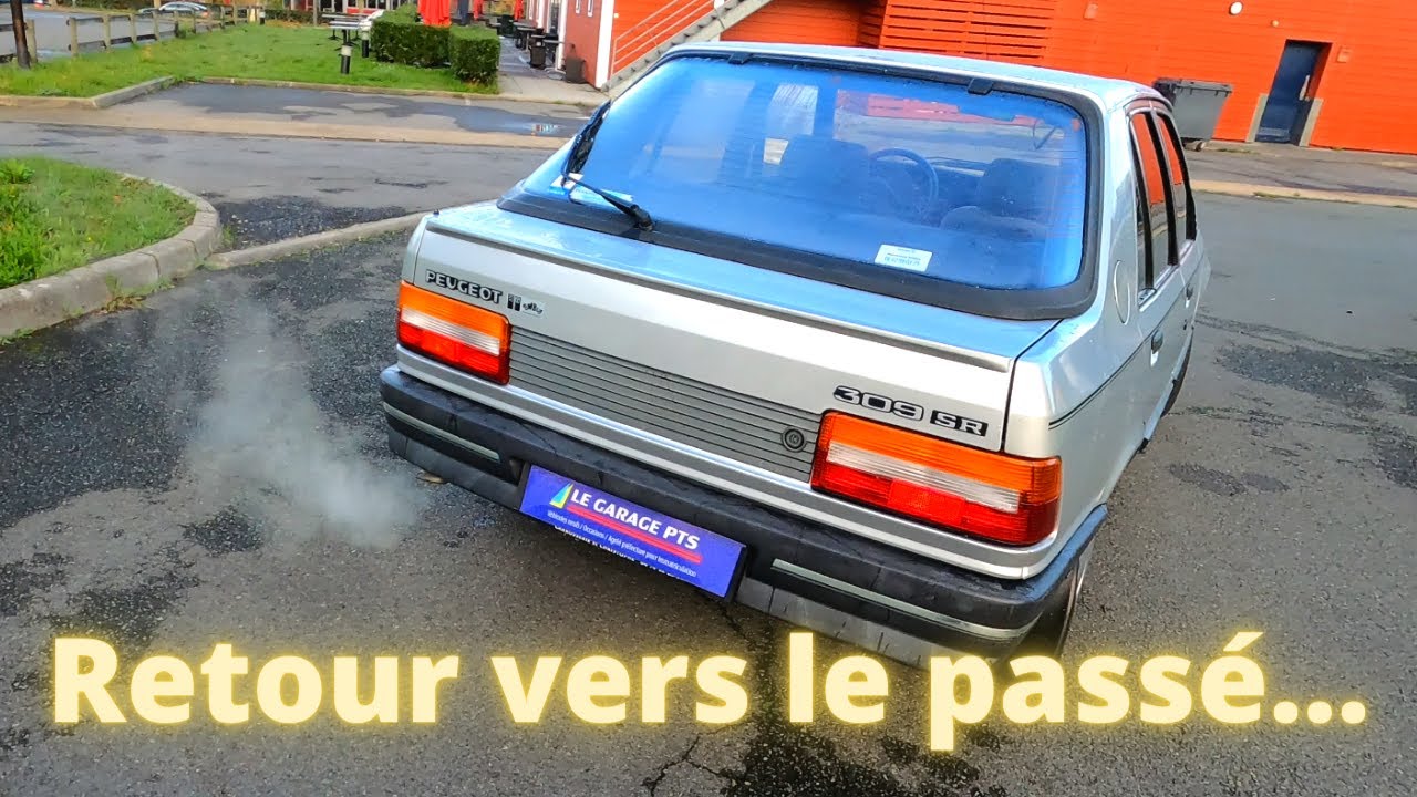 PRÉSENTATION RÉNOVATION - Un petit bond dans le temps avec cette Peugeot 309SR de 1986 !