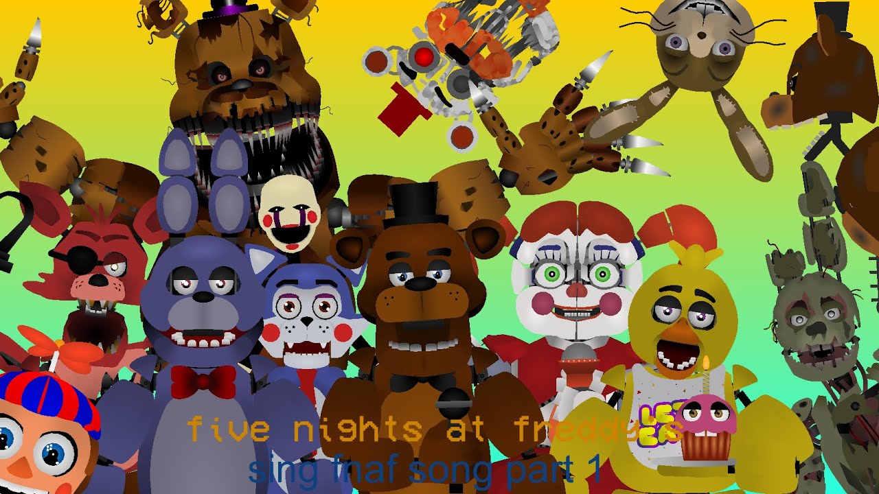 Fnaf sing character fnaf song (1/2)