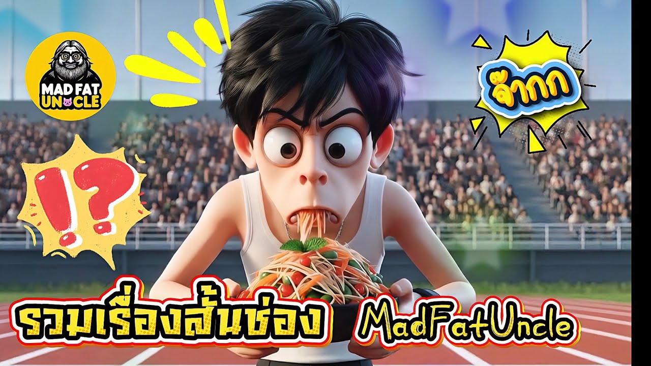 MadFatUncle รวมเรื่องสั้นชุดที่6 #การ์ตูน #ตลก 