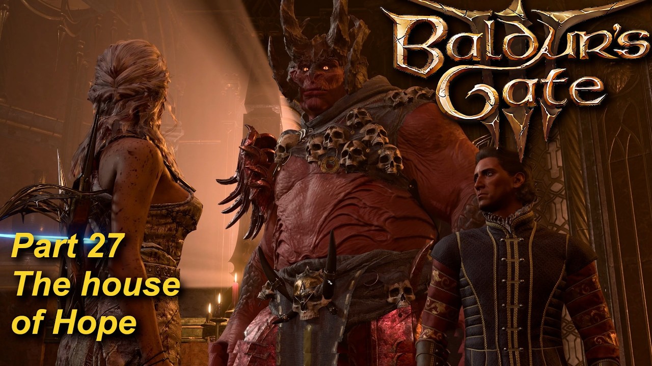 Elf Lythari Bard Honour mode Playthrough Part 27 The house of hope