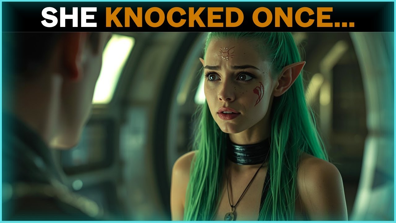 She Knocked Once, Walked In, and Said “Lock the Door Behind Me | Alien Reddit Sci-Fi