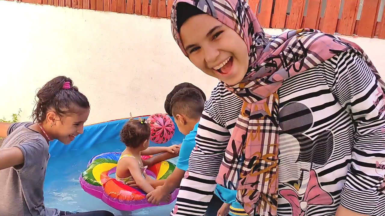 عشنا يوم كامل فى المسبح !! شوفوو شو صار معنا