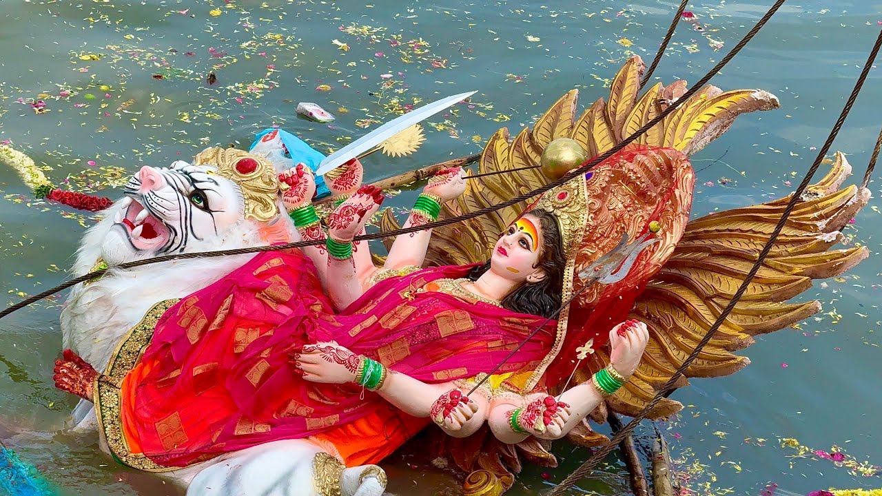 Durga Mata Nimajjanam 2025 | Durga Mata Nimajjanam in Hyderabad | Big Durga Mata Visarjan 2025