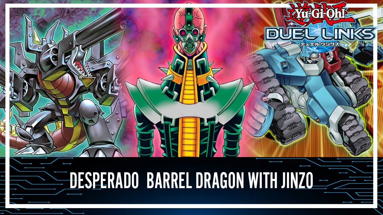 Desperado Barrel Dragon with Jinzo ANTI Trap!? [Yu-Gi-Oh! Duel Links]