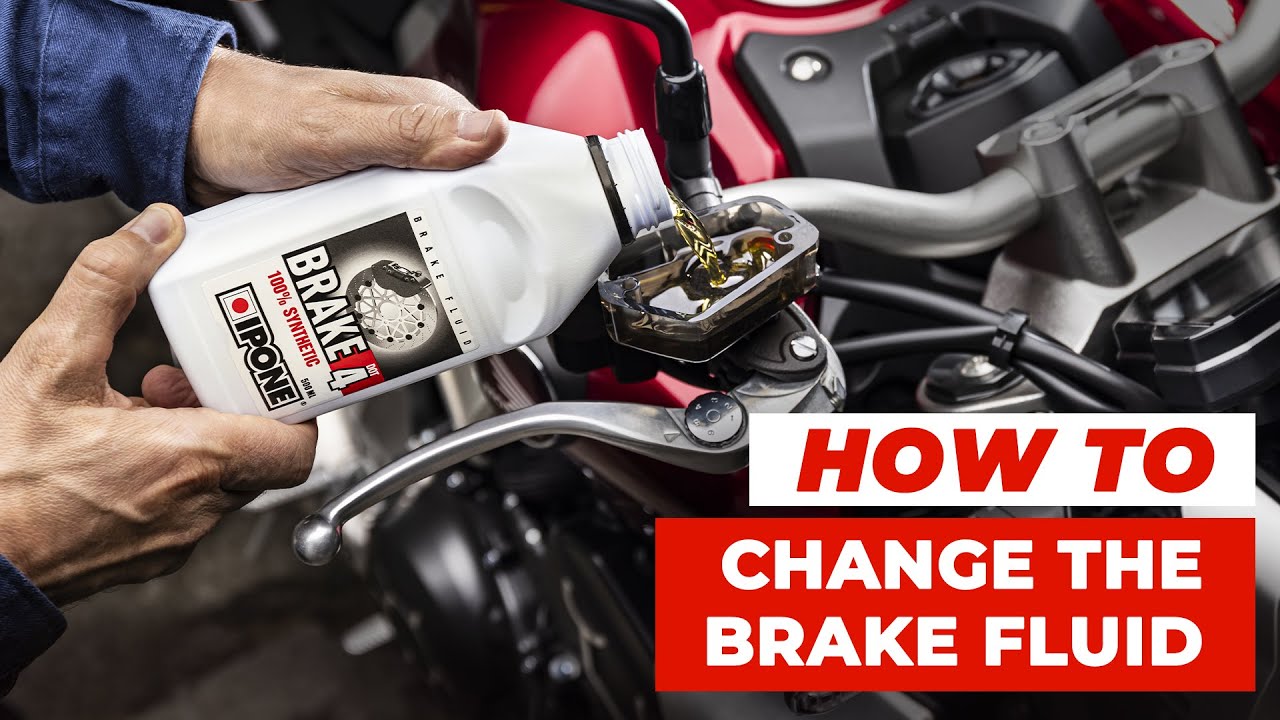 Comment changer le liquide de frein moto ?