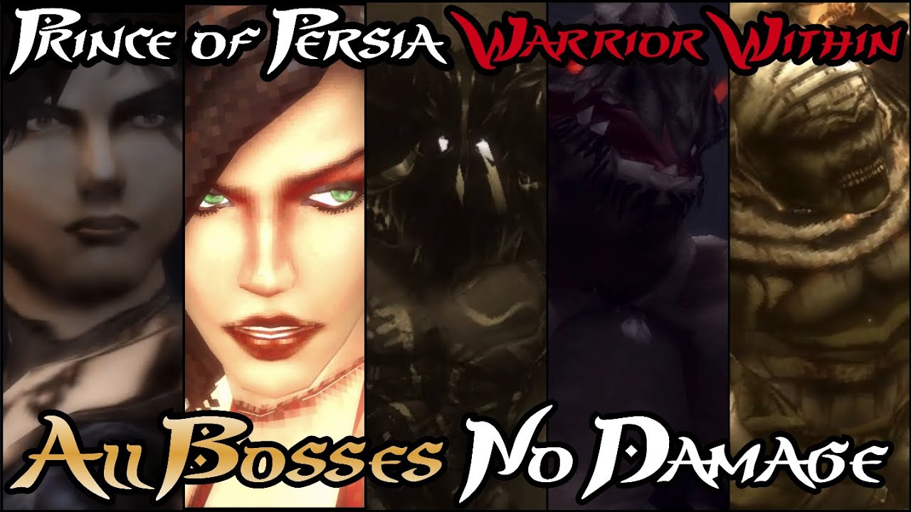 Prince of Persia Warrior Within | All Bosses | Hard | No Damage | No Sand Powers
