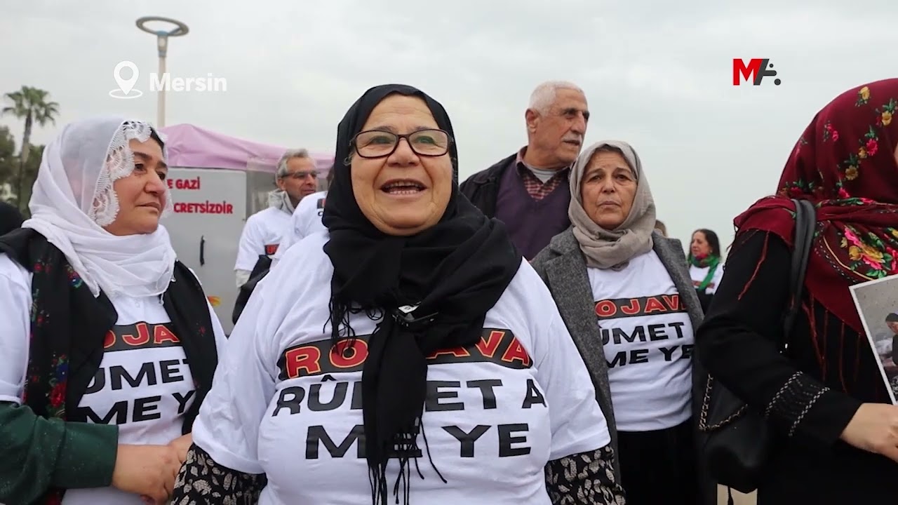 MERSİN’DE ALANLARA ÇIKAN KADINLARDAN BİRLİK MESAJI