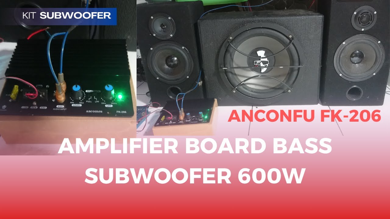 MANTULL .. AMPLIFIER BOARD BASS SUBWOOFER  FK-206