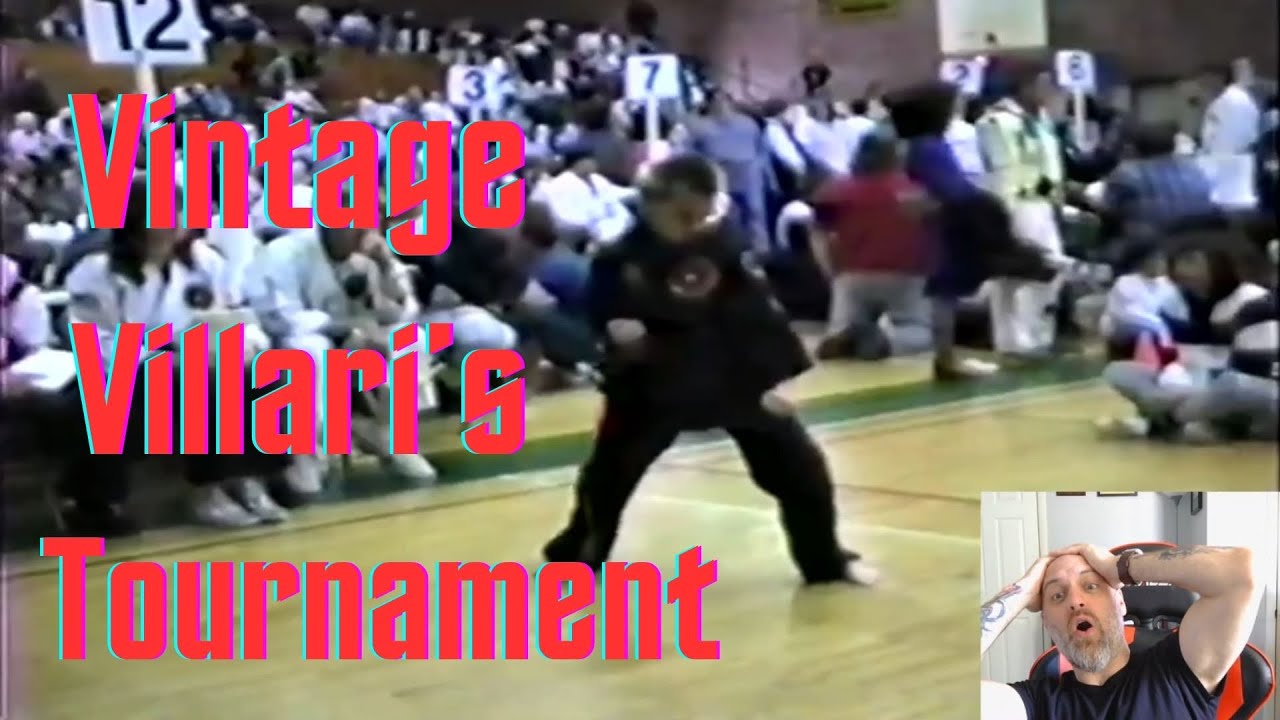Vintage 1989 Villari's Tournament | Classic Shaolin Kempo Karate Competition Footage