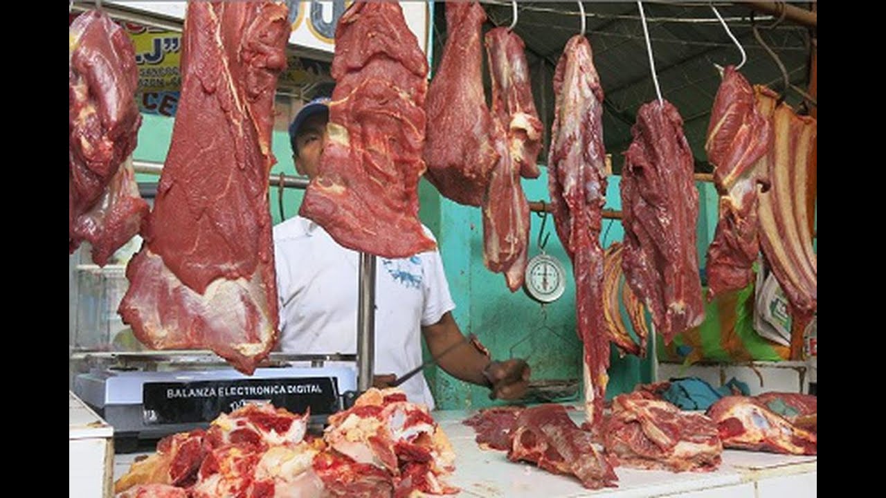 Puente Piedra: Puesto de mercado decía que vendía carne de res, pero relinchaba
