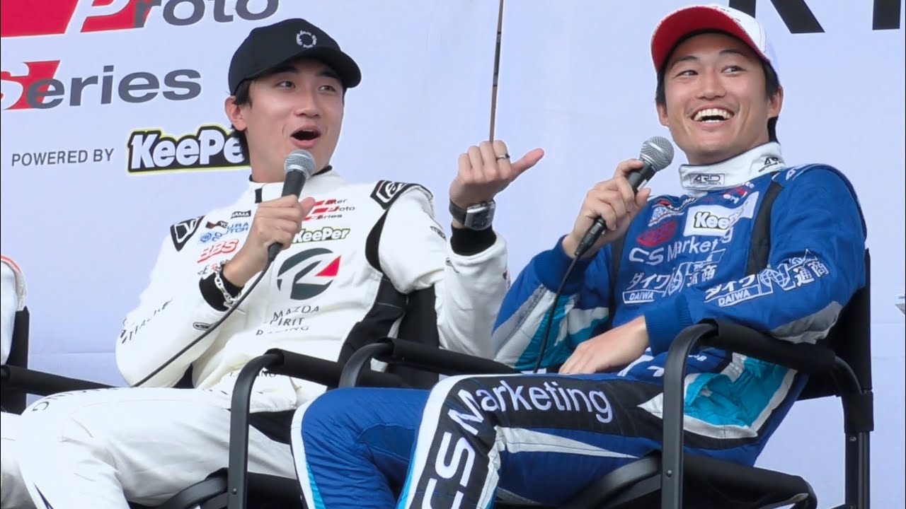 【下位陣編】何故か隣同士の国本雄資/牧野任祐/卜部/ 小高一斗/ 川合孝太 / 石川京侍 《ドライバーにならなかったらどんな職業についた❓》トークショー 】インタープロトシリーズ  202410.06