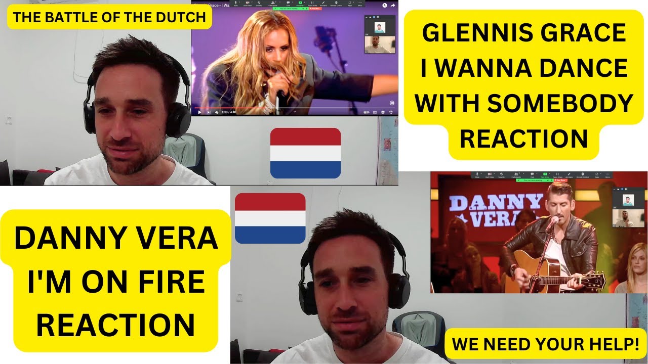 The Battle Of The Dutch! Glennis Grace v Danny Vera - Double Reaction!