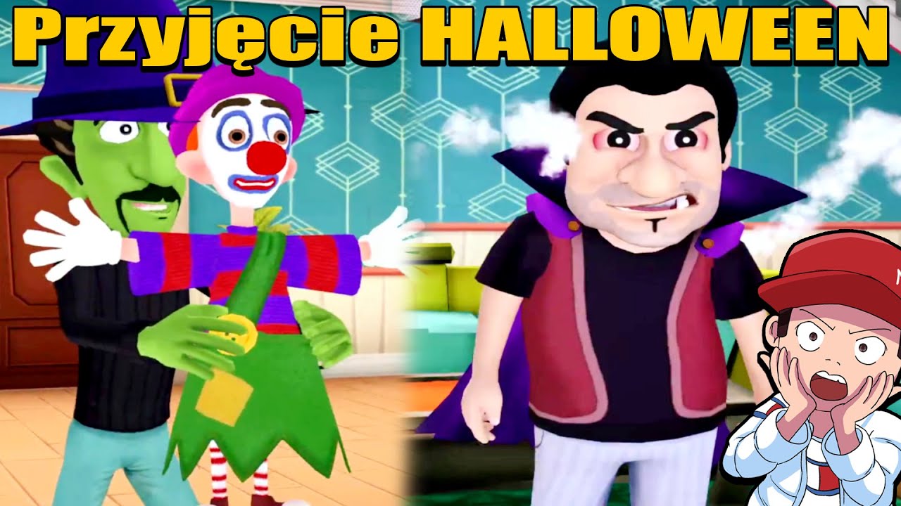 KUZYNI STRASZNEJ NAUCZYCIELKI 3D I STRACHY NA HALLOWEEN 2021! 🎃 Scary Robber 3D Halloween 2021