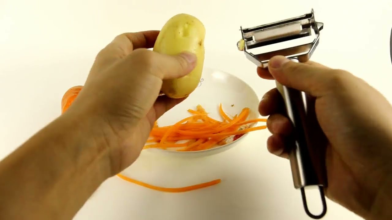 Descascador de Legumes e Vegetais A&ccedil;o Inoxid&aacute;vel