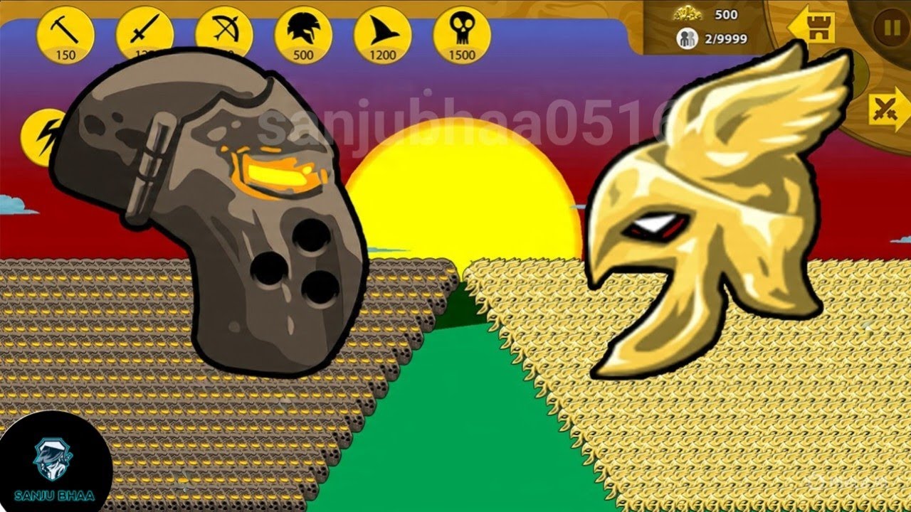 THE LEGENDARY GOLDEN KYTCHU VS GRIFFON ARCHIDON, FINAL BOSS | Stick War Legacy Mod | SANJU BHAA