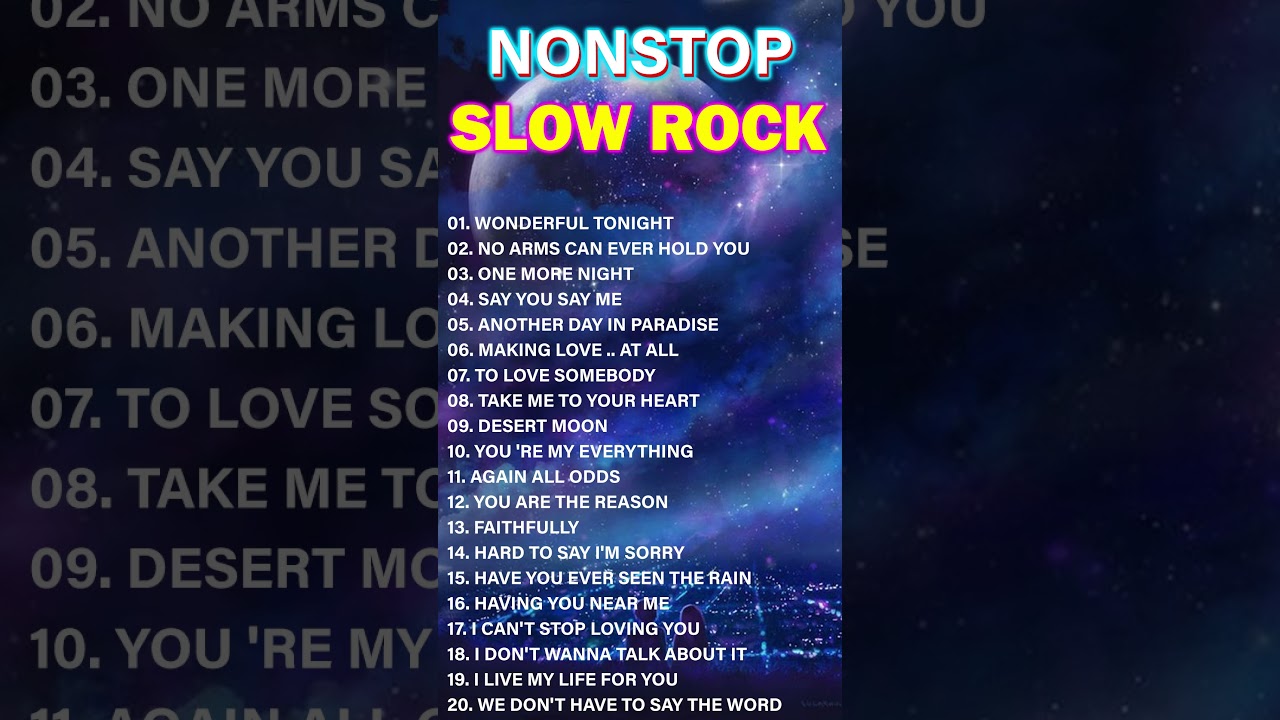 Nonstop Slow Rock Medley 🔥 Slow Rock Love Songs Collection 70s 80s 90s