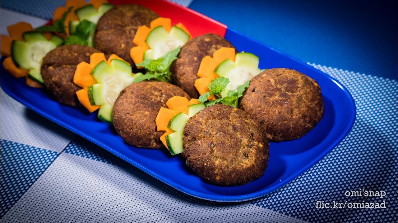 বাবুর্চি স্টাইলে শামি কাবাব - Bangladeshi Baburchi Style Shami Kabab Recipe