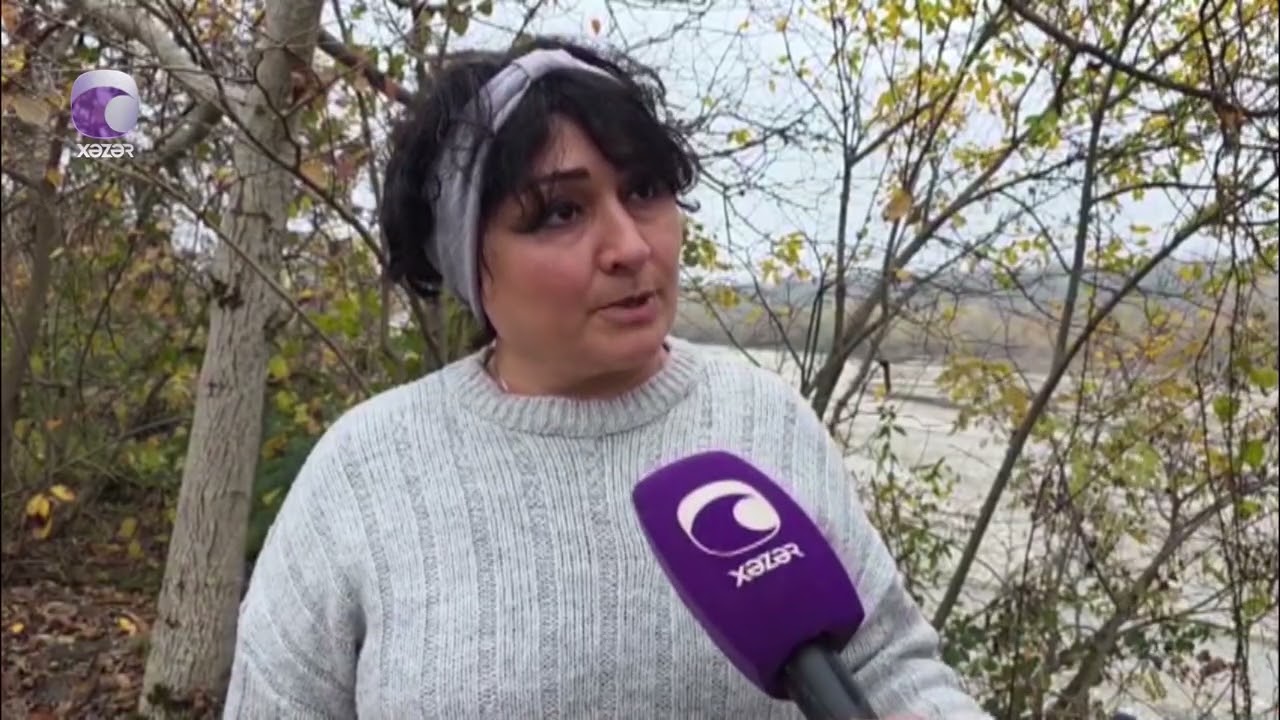 Qusarçay məcrasını dəyişib, evlər təhlükə altında qalıb