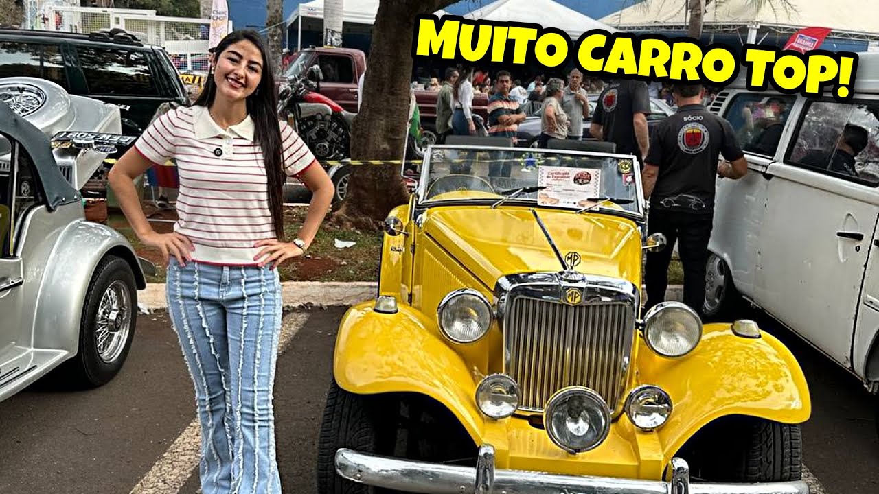 ENCONTRO DE CARROS ANTIGOS EM APUCARANA! – FUI COM A FAMÍLIA E FOI INCRÍVEL!
