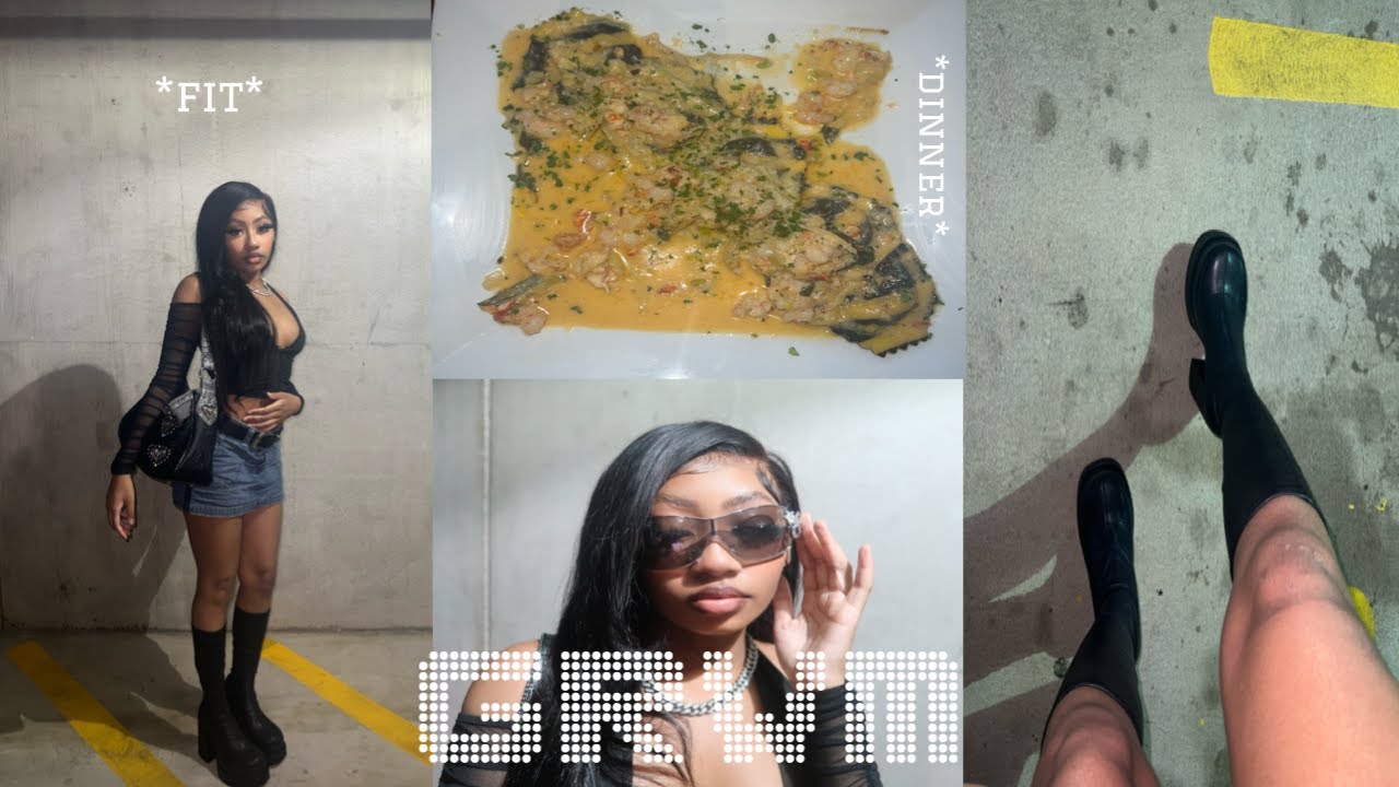 grwm + vlog ♡: brunch turns into dinner :)