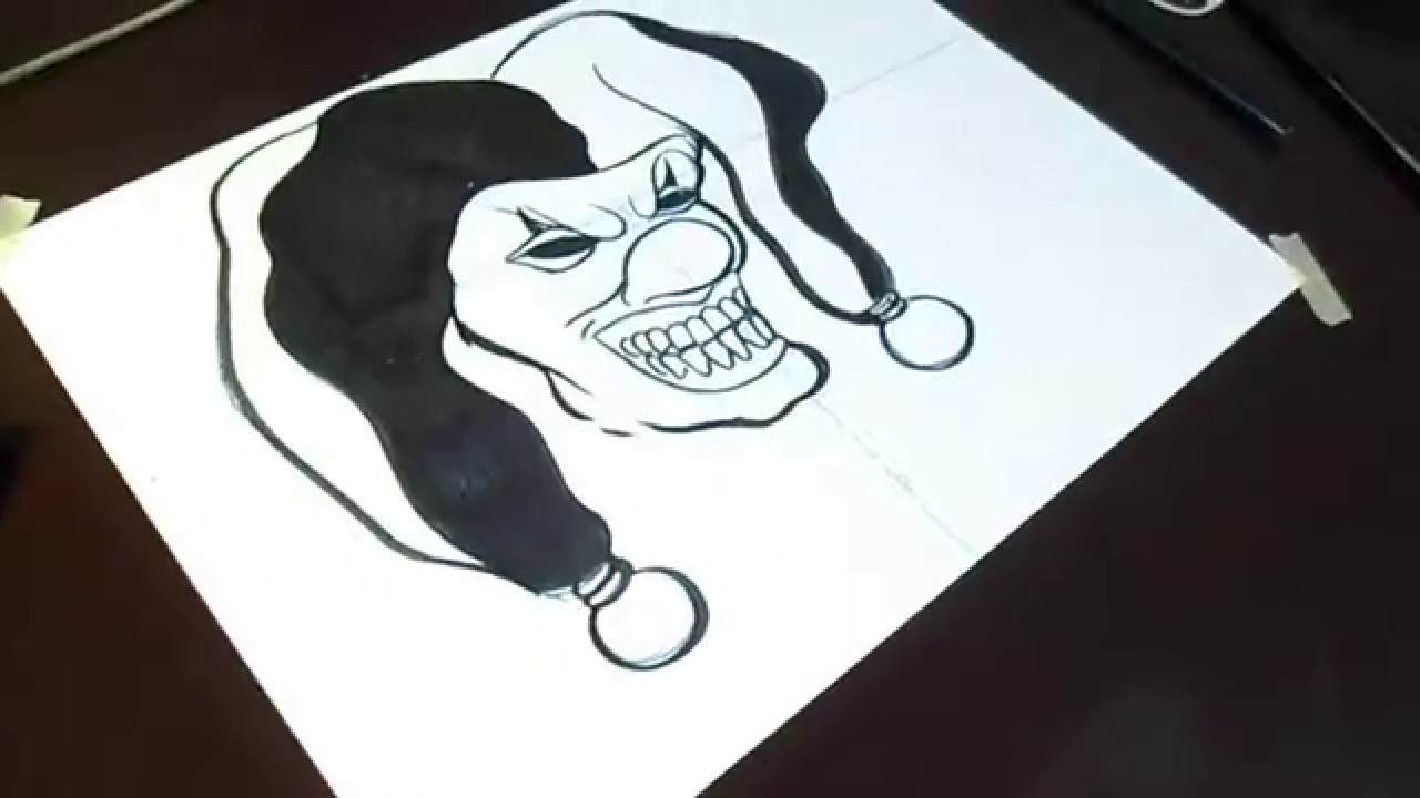 Como desenhar Palhaço IV ► Grafite Design