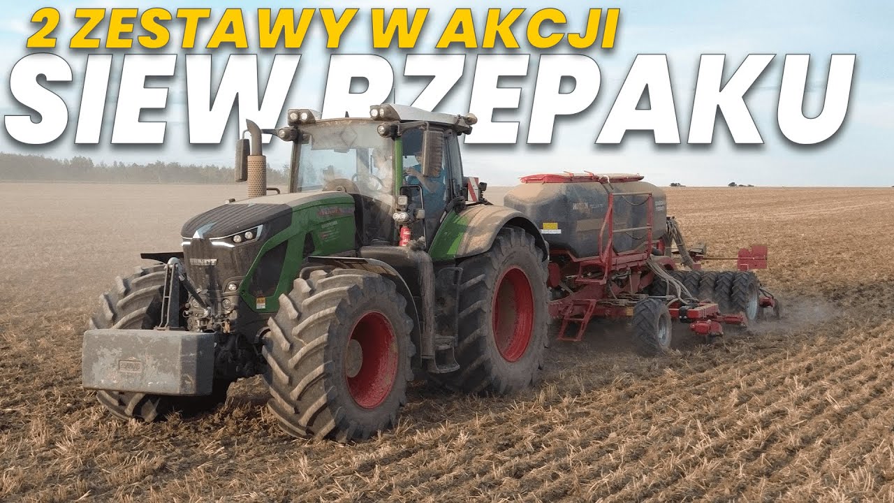 ☆ 🇵🇱 Siewy Rzepaku Na 2 Zestawy ☆Claas Axion 850&Mzuri Fendt 936 Horsch Focus 4TD ☆ GR Zabrocki