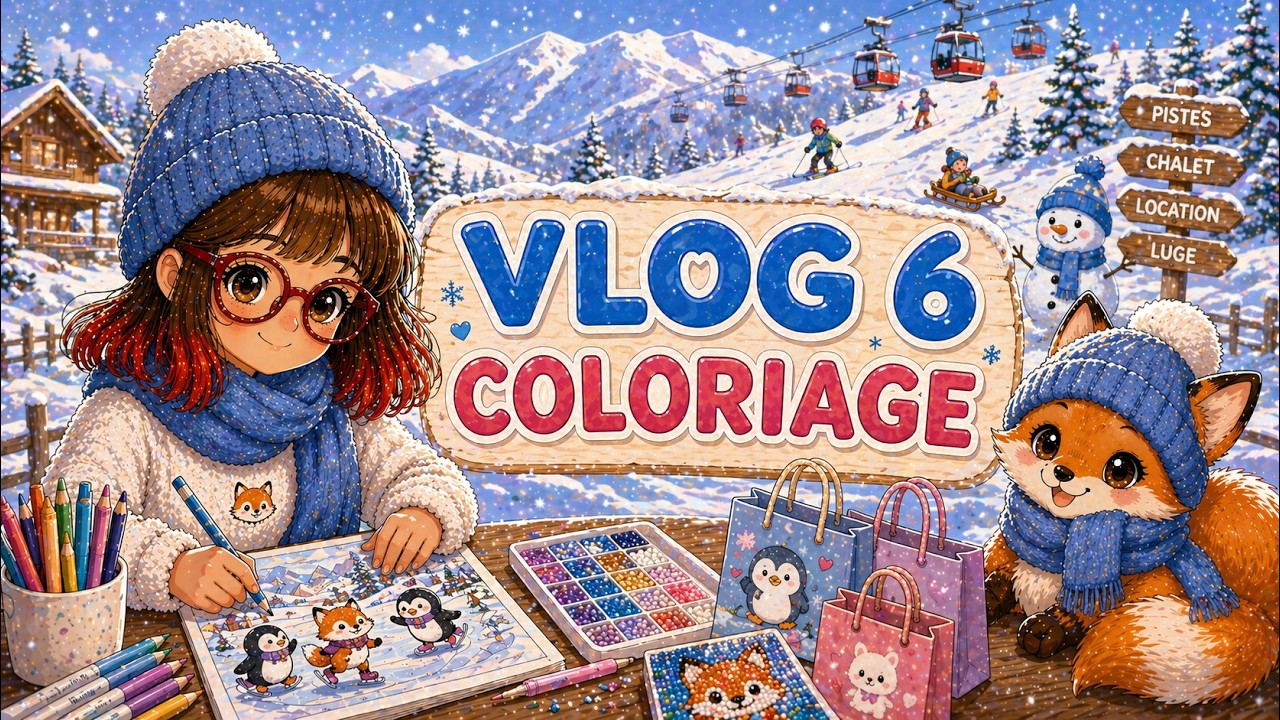 🦊VLOG 6 : Coloriage, Haul Achats & Diamond Painting🦊