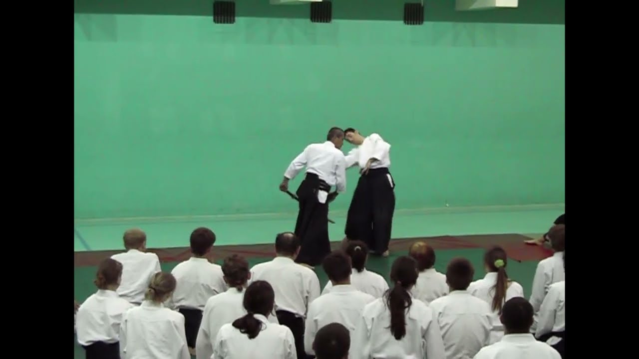 YOKOMENUCHI SHIHONAGE. Yoji Fujimoto Shihan, 7th Dan Aikikai.