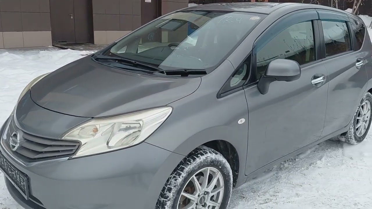Обзор Nissan Note Medalist нашего заказчика из города Новосибирск