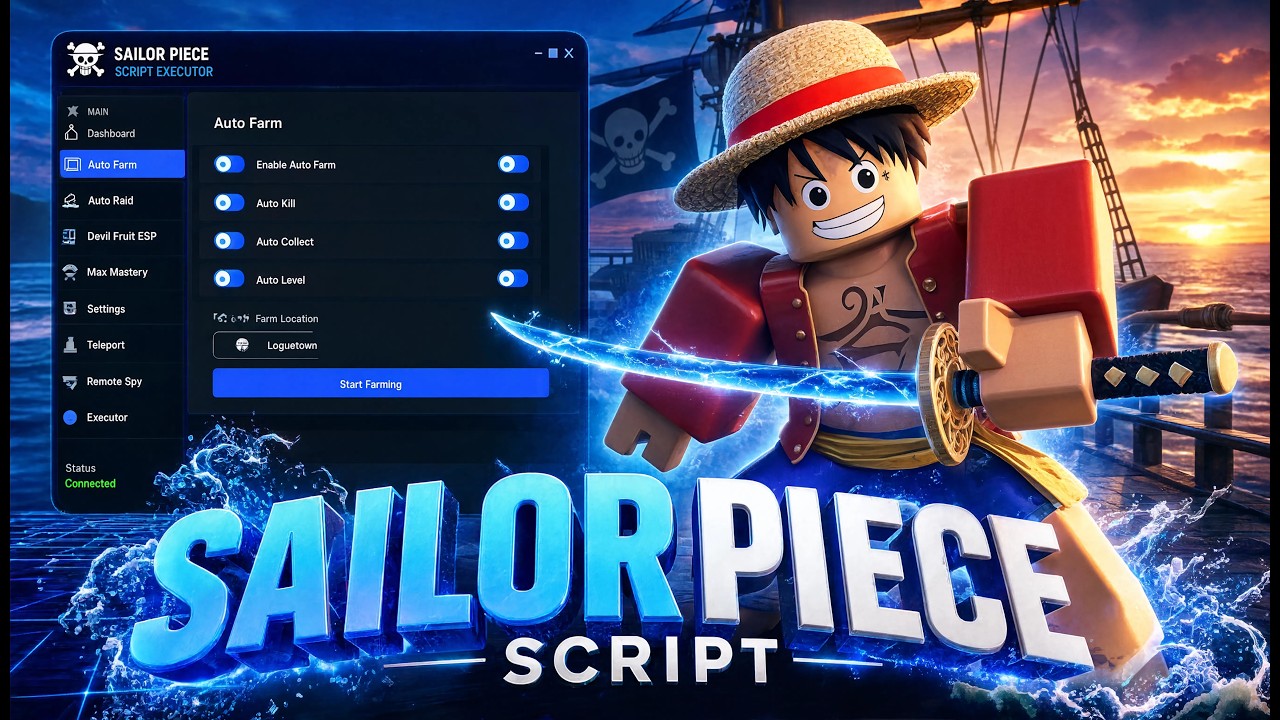 Sailor Piece Script 2026 - Auto Farm + Sea 2 Unlock - Roblox Hack GUI