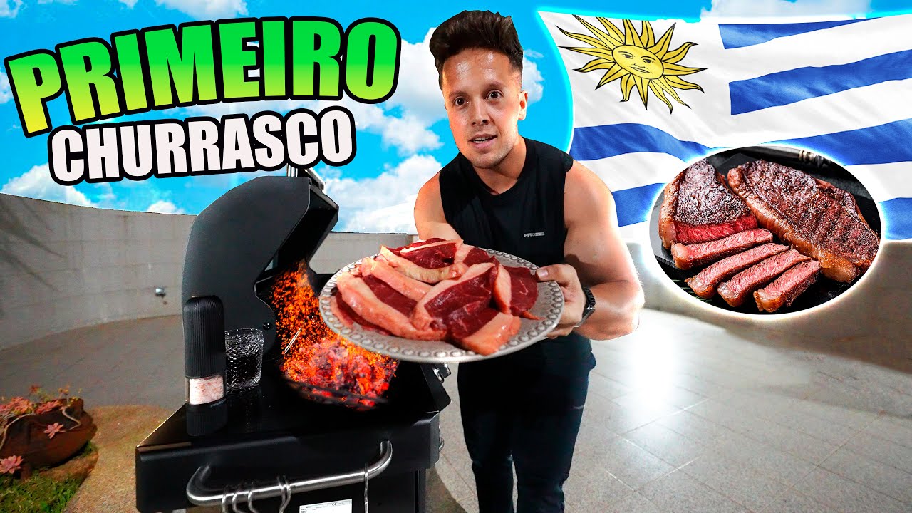 O PRIMEIRO CHURRASCO NO NOVO BARBECUE !! PICANHA DA BOA 😍
