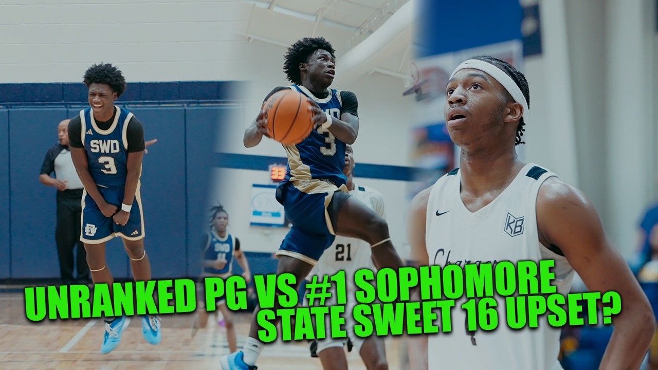 UNRANKED TOUGH A** PG UPSET #1 Sophomore In SWEET 16?? | ELCA VS SWD FULL GAME HIGHLIGHTS