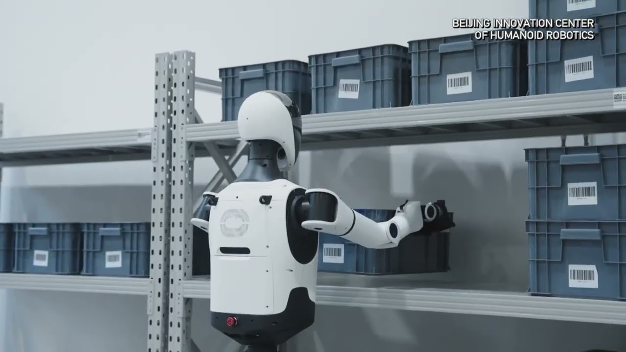 Beijing debuts humanoid robot pilot manufacturing platform