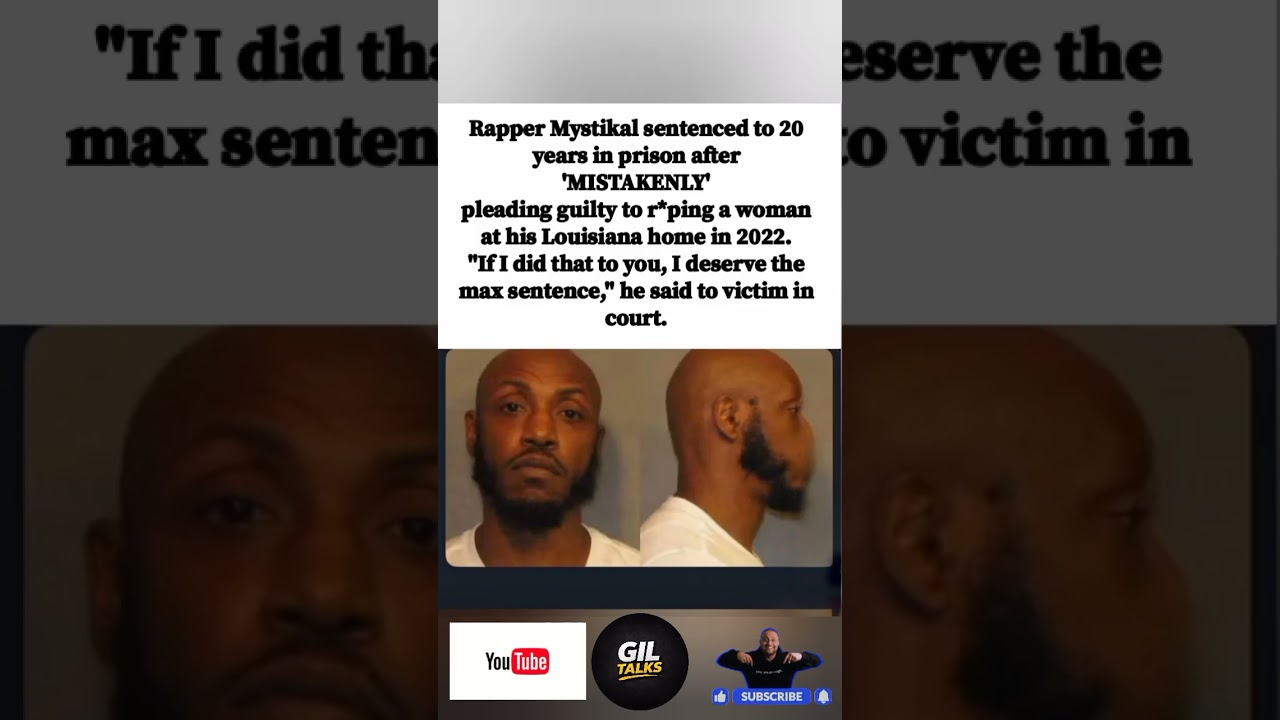 ⚖️🔒 MYSTIKAL SENTENCED TO 20 YEARS &mdash; SHOCKING COURTROOM STATEMENT STUNS FANS!#shorts