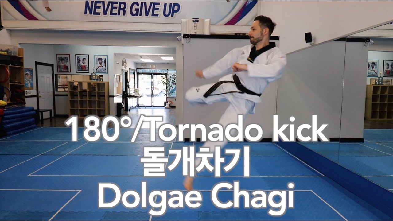 Taekwondo Fundamentals: 180°/Tornado kick
