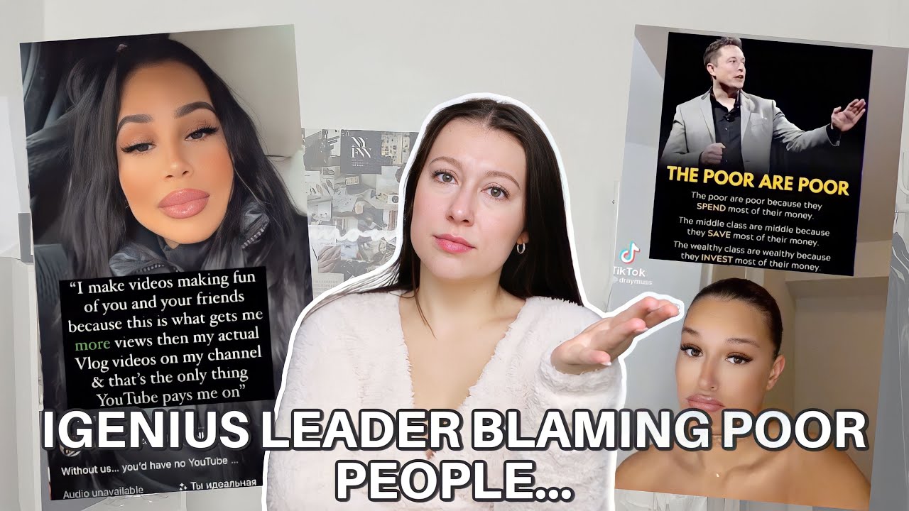 IGENIUS LEADER BLAMING POOR PEOPLE..FOR BEING POOR! #wfabb