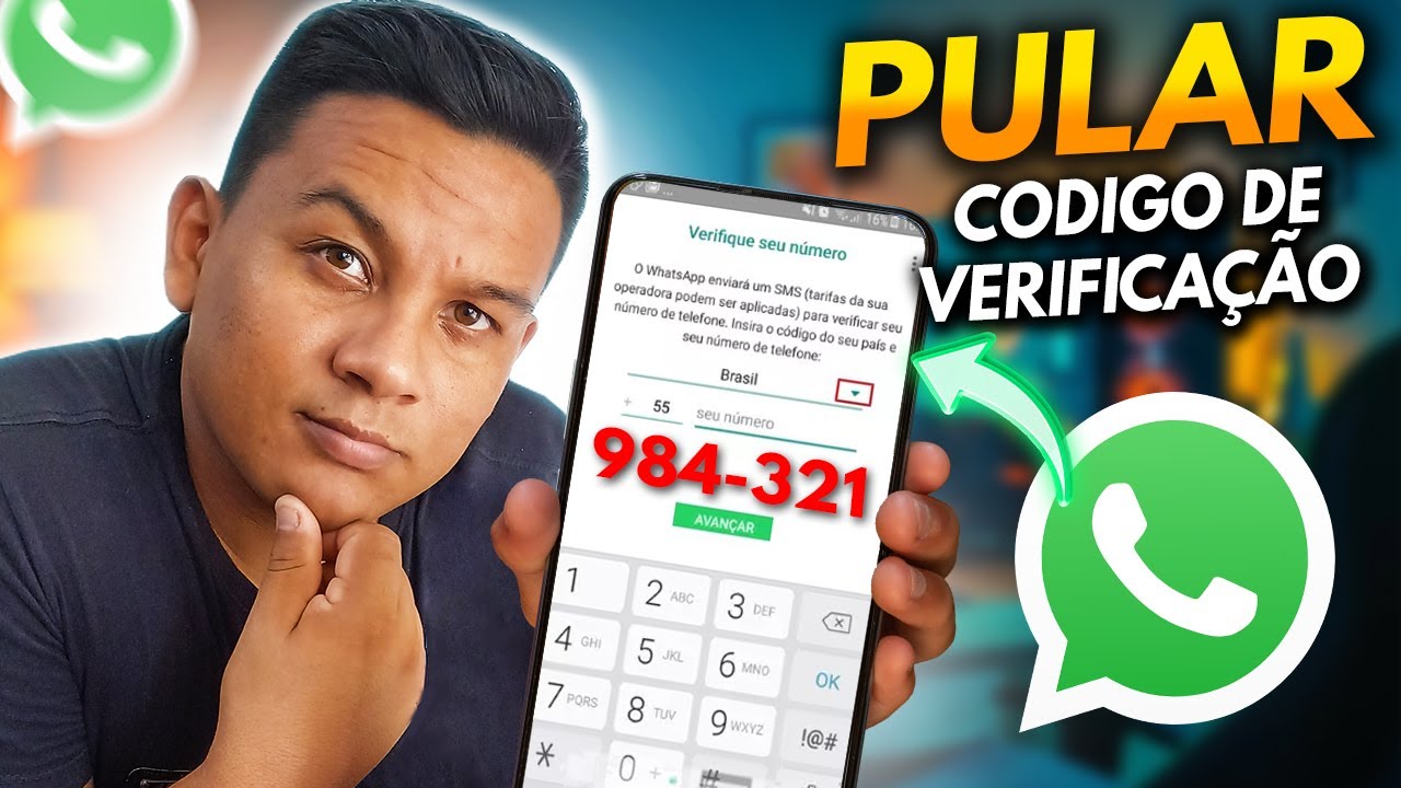 VAZOU! Como Pular o Código de Verificação do WhatsApp (SIMPLES E ATUALIZADO 2024)