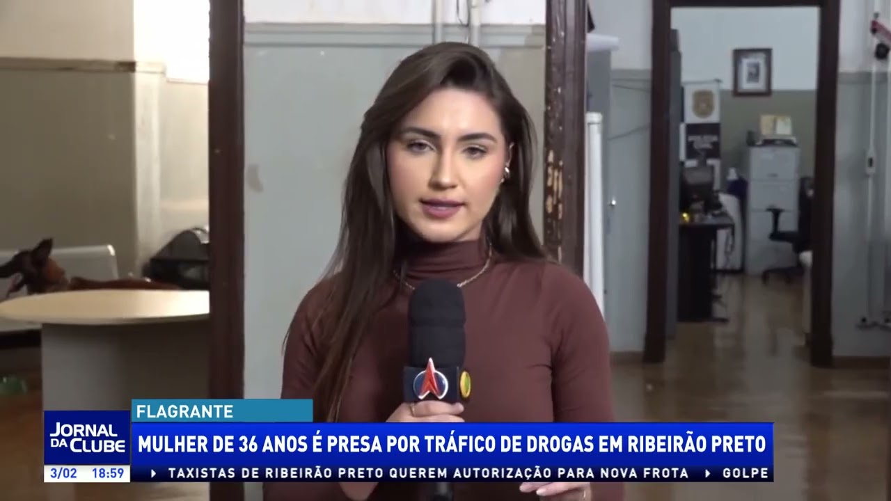 Mulher é presa por tráfico de drogas, em Ribeirão Preto - Jornal da Clube 2ª Edição (03/02/26)