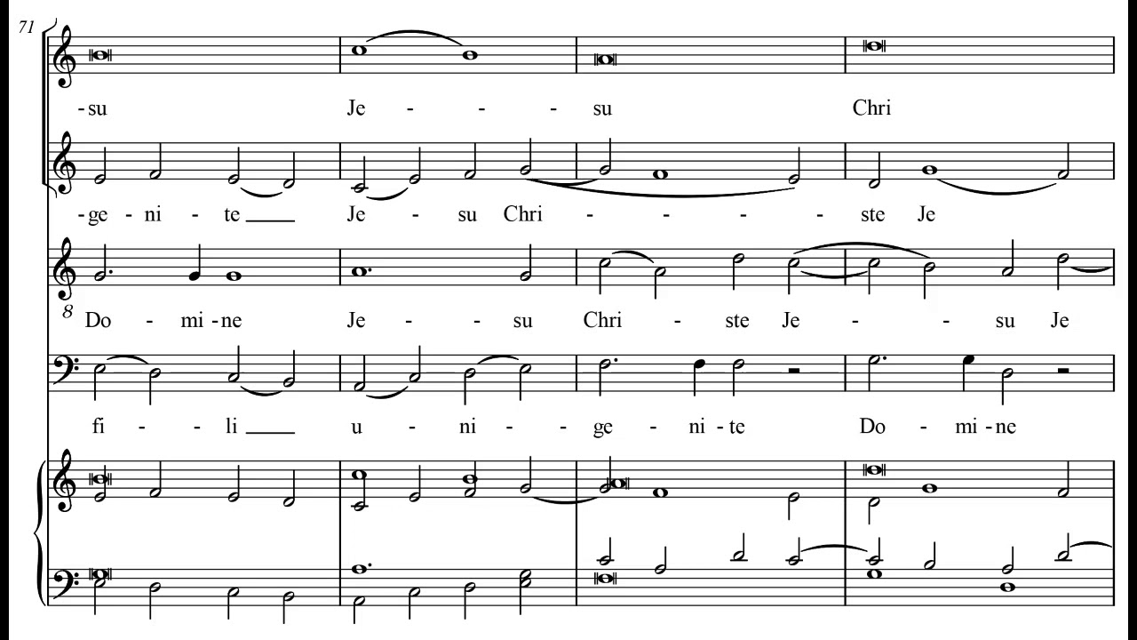 Gounod Messe chorale 2 Gloria
