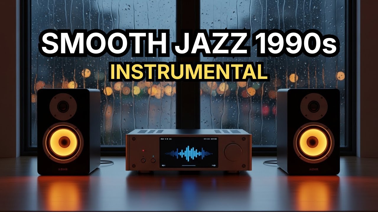 Smooth Jazz 90s – Relaxing Calm Vintage Instrumentals for Quiet Evenings