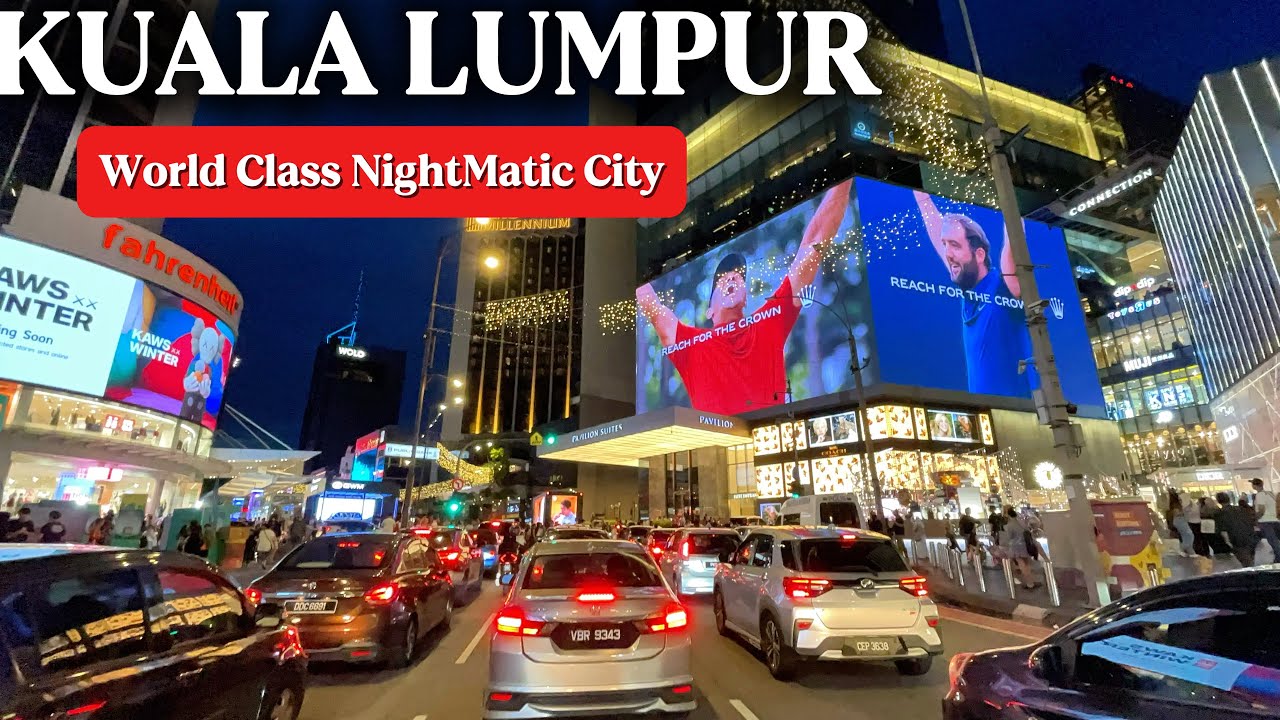 A World Class NightMatic City - Kuala Lumpur Malaysia 4K Driving | Beautiful Night View Of KL😱❤️🔥