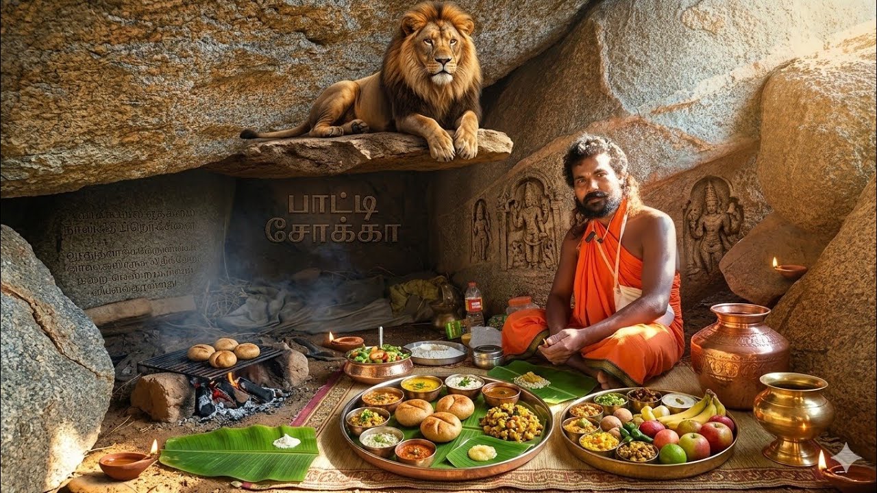 चित्रकूट जंगल में साधु संतों की बनी बाटी चोखा सिद्ध बाबा के स्थान हुआ चमत्कार अद्भुत सत्संग ... 
