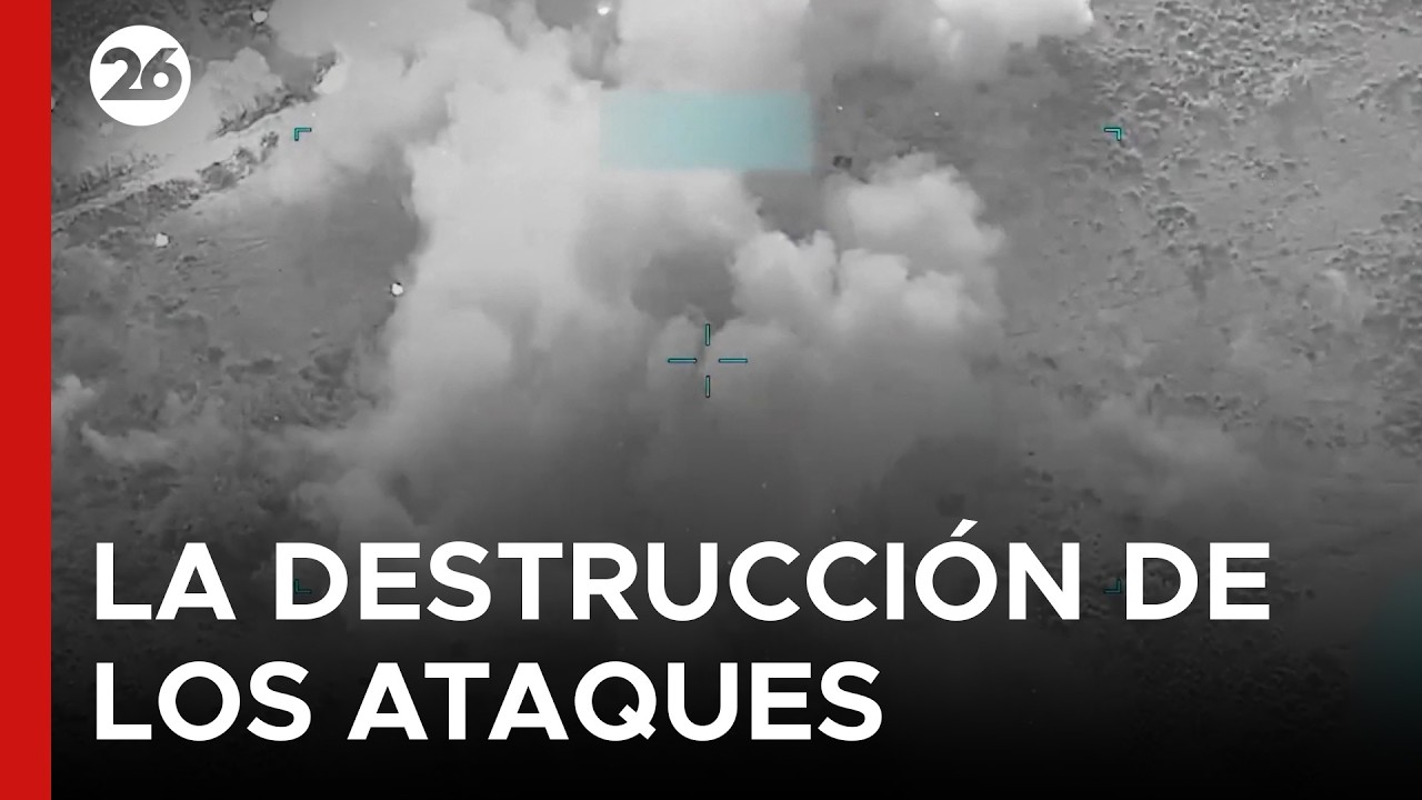 🚨 IRÁN | Así quedó un edificio demolido por las bombas