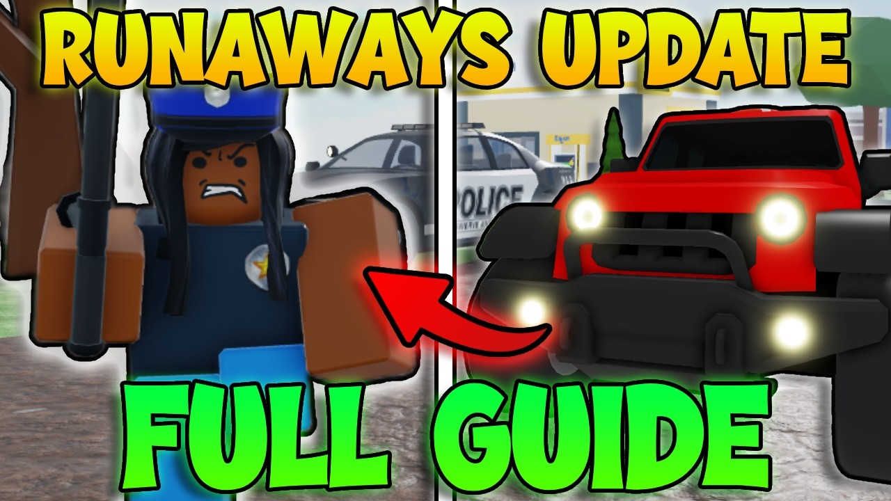 Новое обновление RUNAWAYS просто ПОТРЯСАЮЩЕЕ! Полное руководство! Руководство по RUNAWAYS в Roblox!