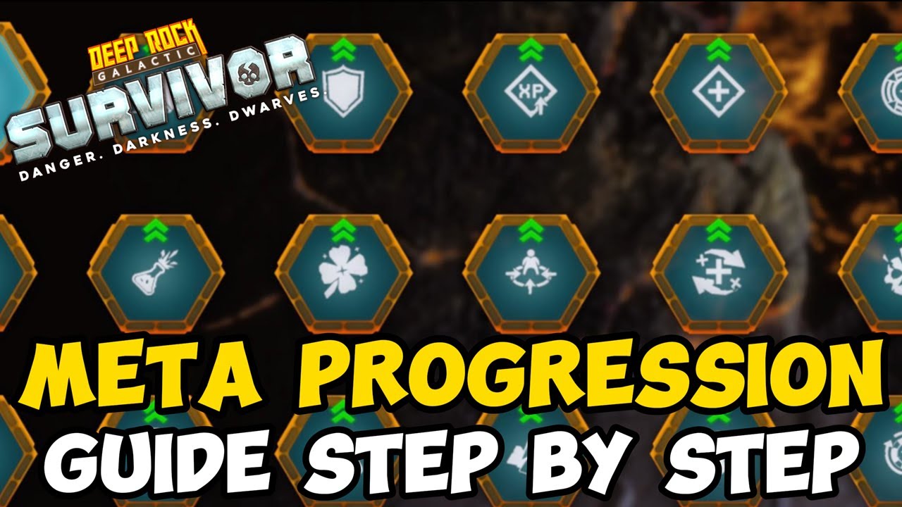 Which Order For The Meta Progression ? Guide Step By Step | Deep Rock Galactic Survivor !