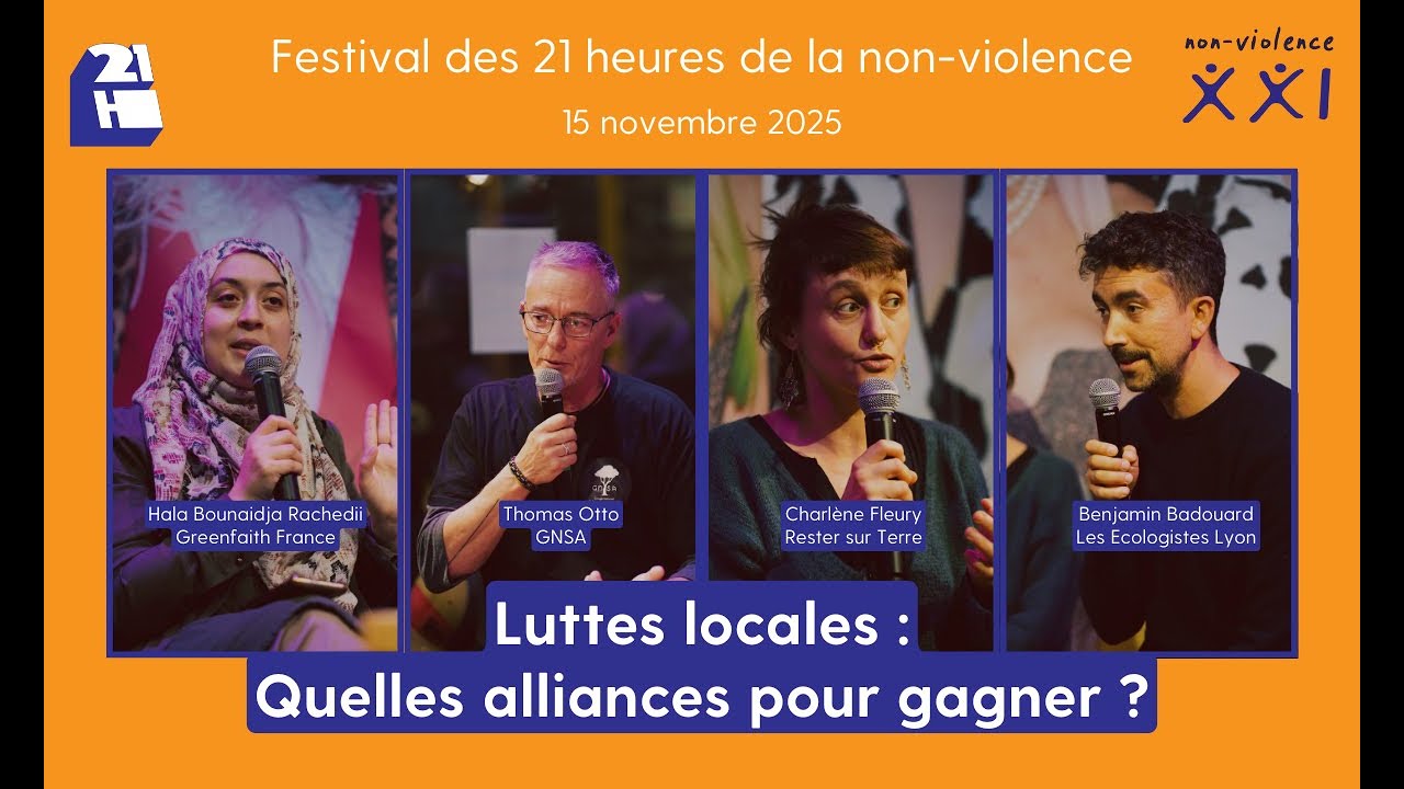 Festival des 21 heures de la non-violence #4 : 