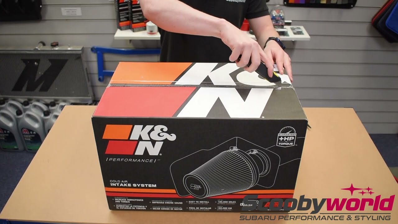 K&N Typhoon Induction Kit Unboxing - Subaru WRX & STI
