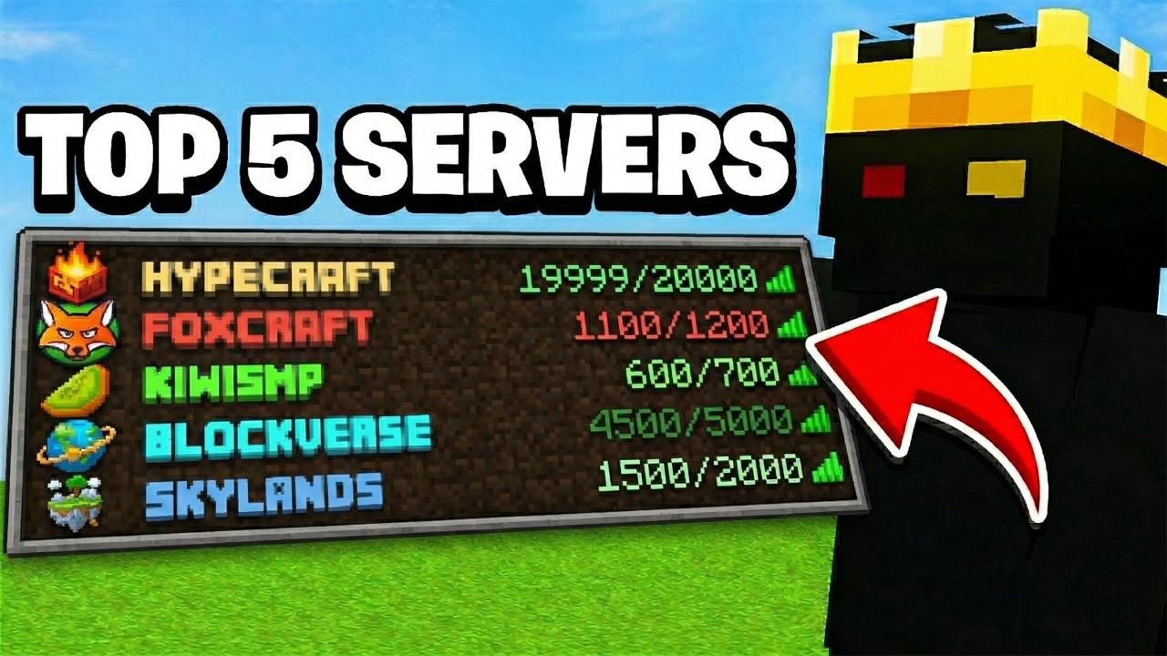 BEST Minecraft Servers To Join Right Now (Hidden Gems & SMPs)