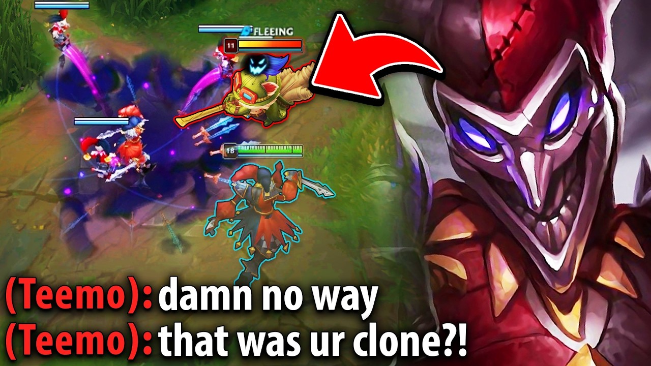 Как я делаю игроков Teemo похожими на бронзовых с помощью топа AP Shaco (ИДЕАЛЬНЫЕ НАЖИМКИ)